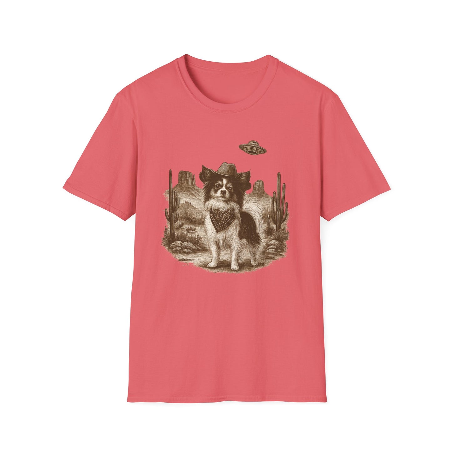 Western UFO Papillion T-Shirt