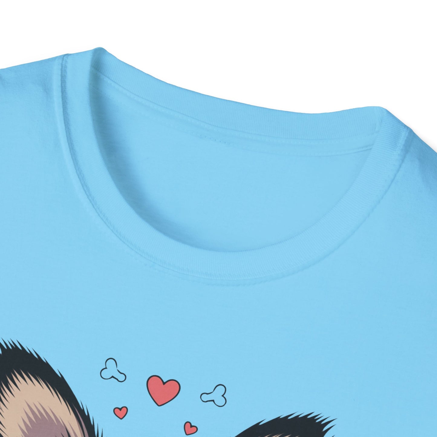 Easily Distracted by Papillon Ears T-Shirt, Dog Lover T-Shirt, Pet Gifts, Funny Canine Tee, Unisex Dog Mom Shirt