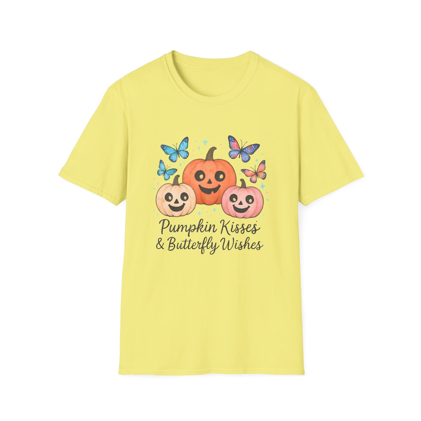 Pumpkin Kisses & Butterfly Wishes T-Shirt