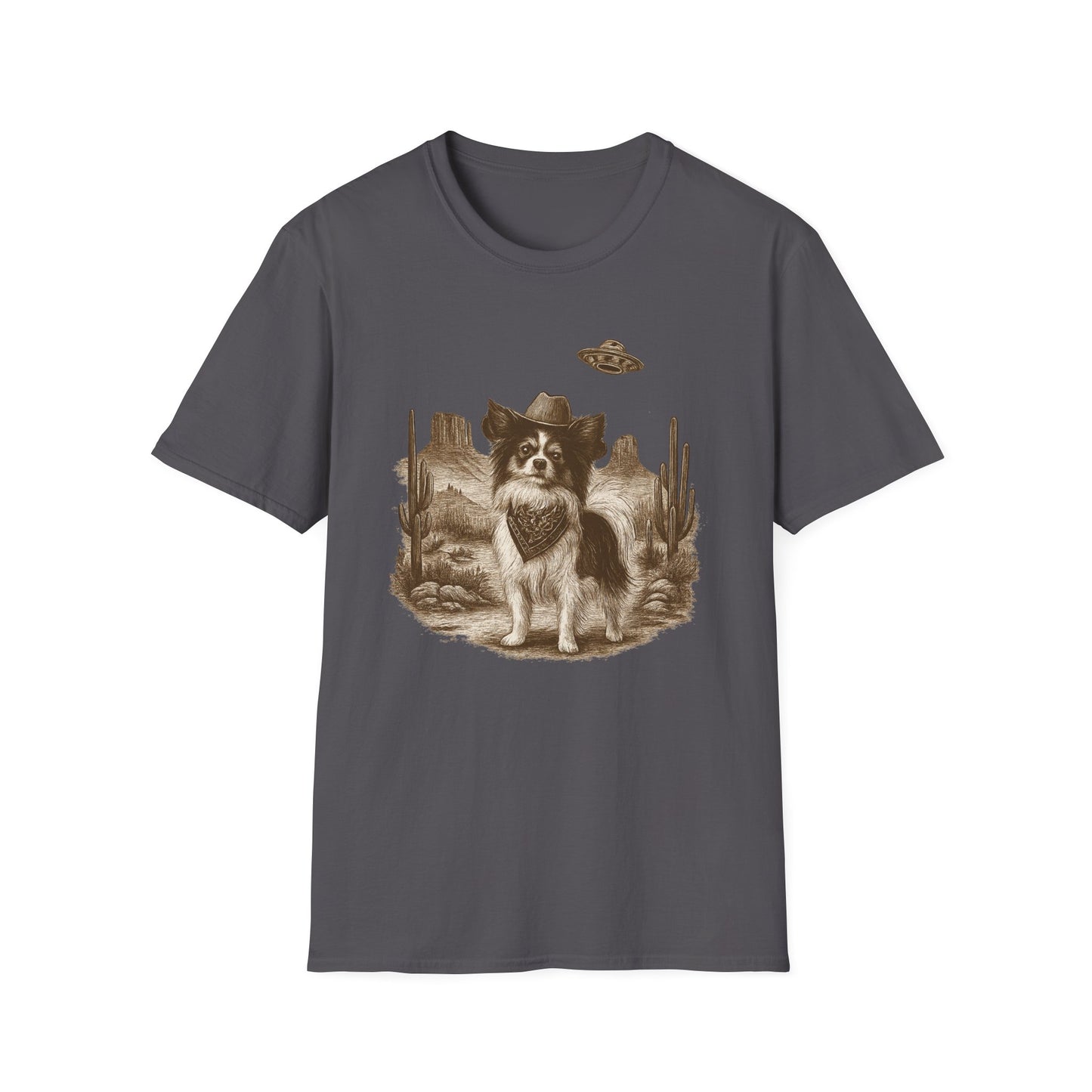 Western UFO Papillion T-Shirt
