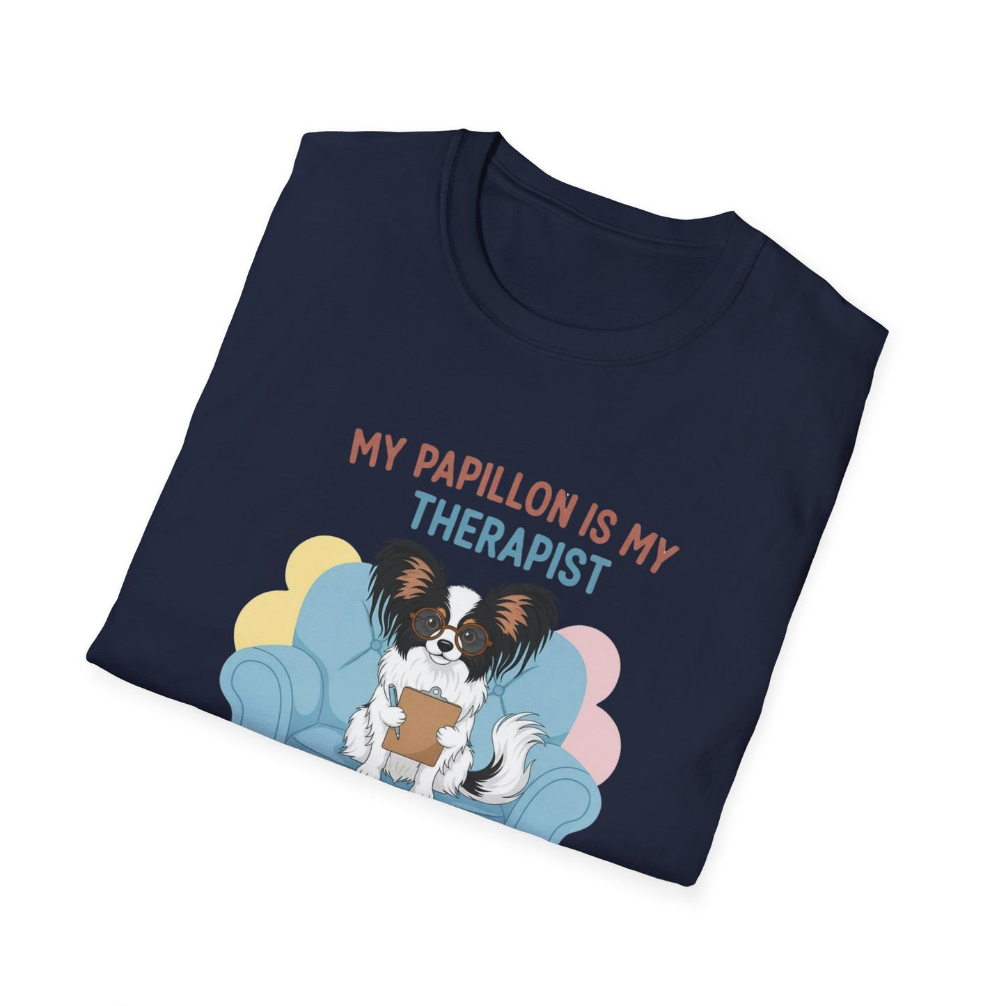 Papillon Is My Therapist T-Shirt