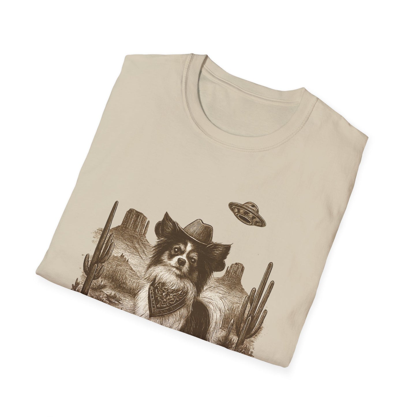 Western UFO Papillion T-Shirt