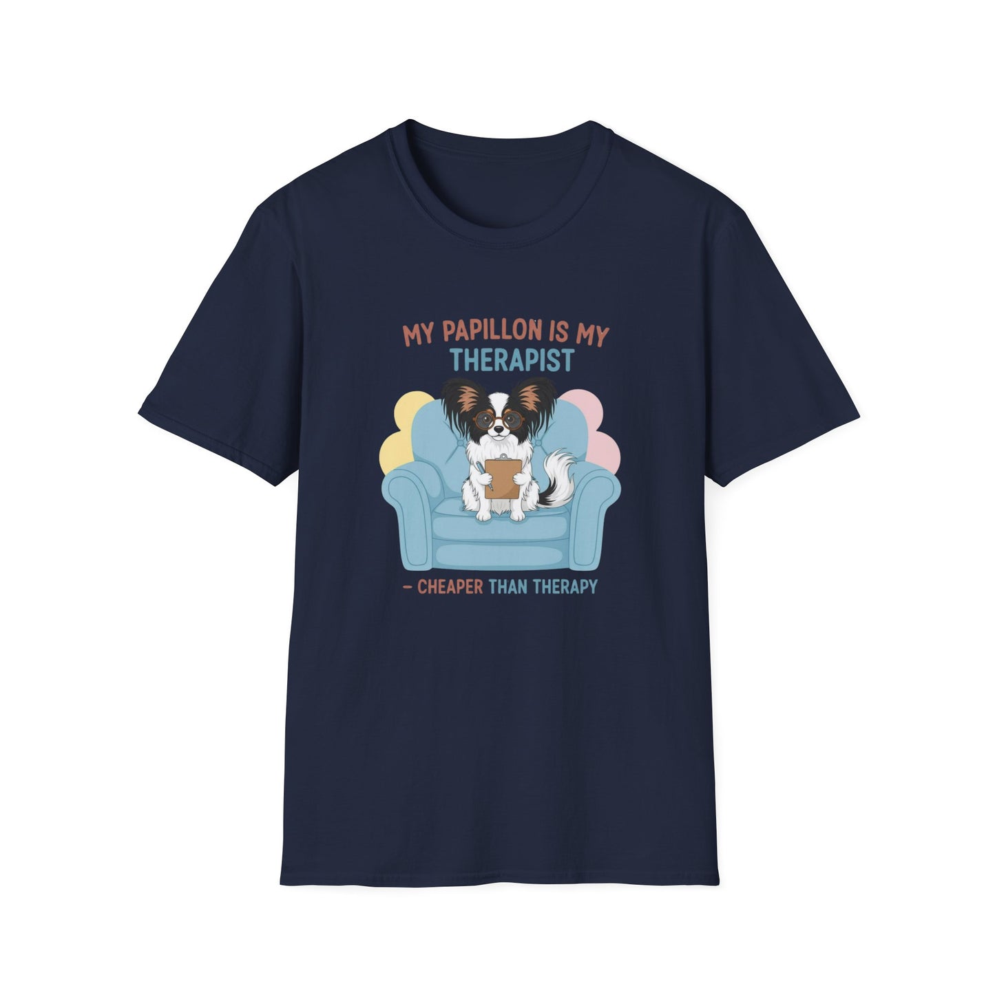 Papillon Is My Therapist T-Shirt
