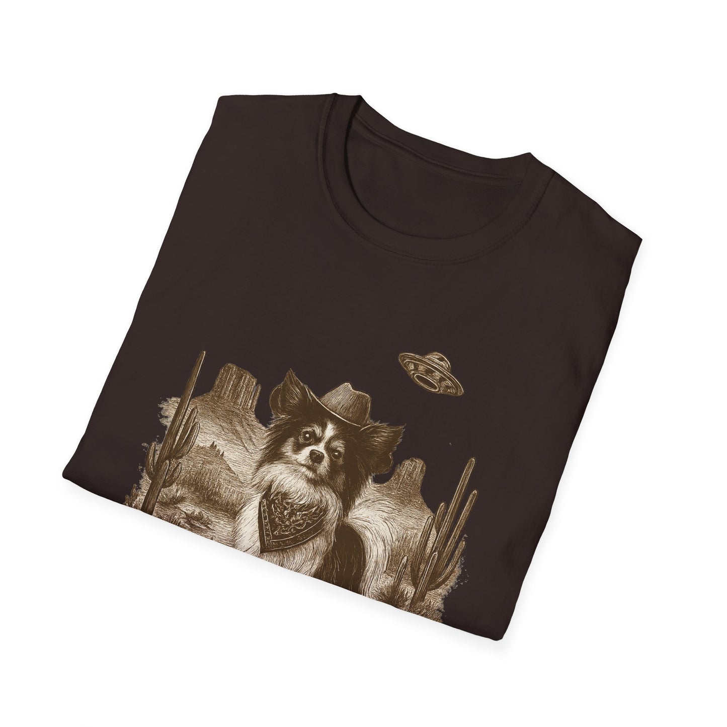 Western UFO Papillion T-Shirt