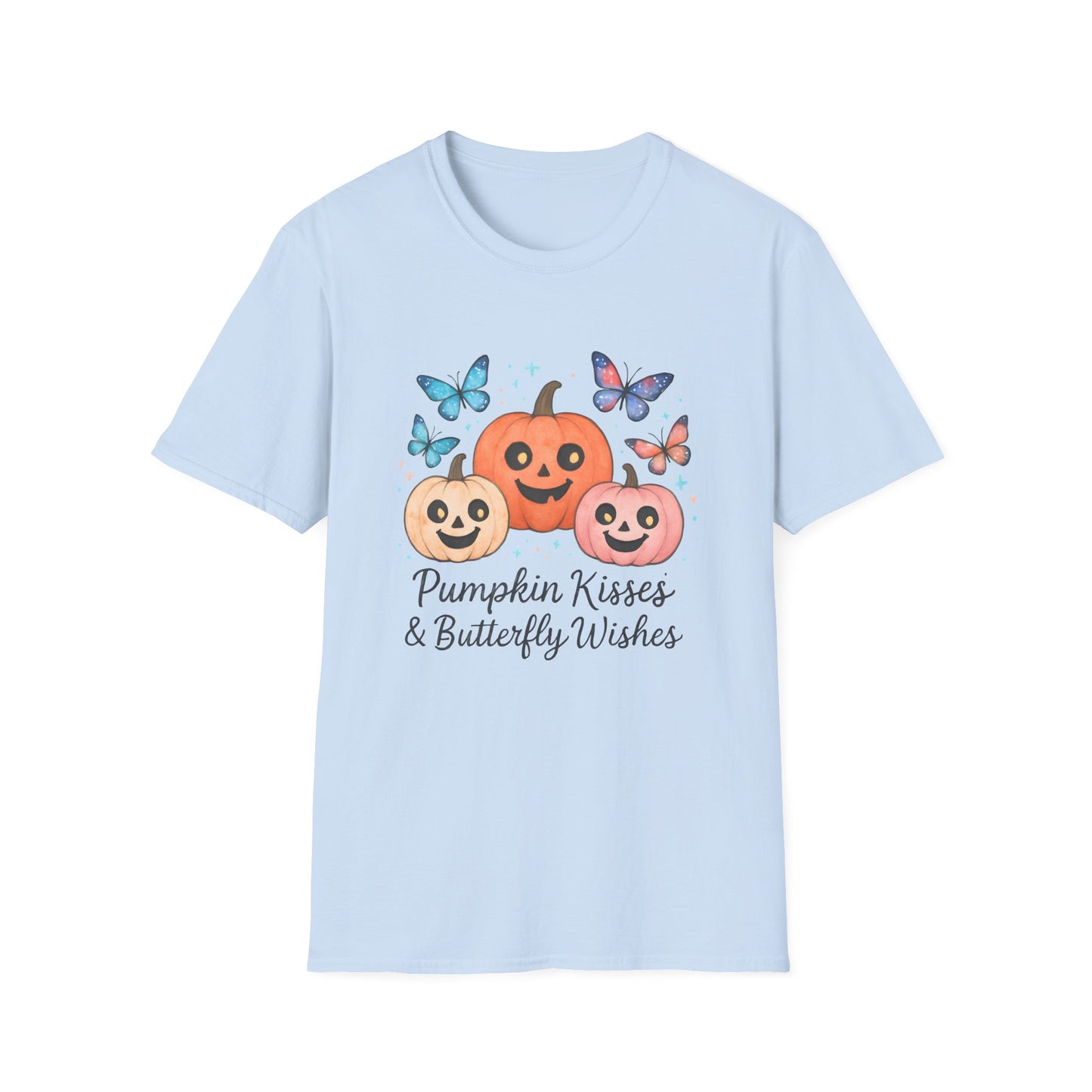 Pumpkin Kisses & Butterfly Wishes T-Shirt