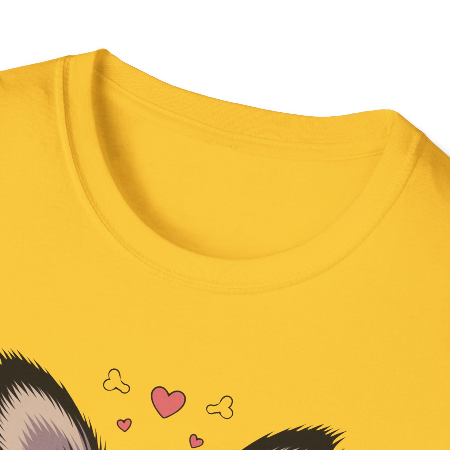 Easily Distracted by Papillon Ears T-Shirt, Dog Lover T-Shirt, Pet Gifts, Funny Canine Tee, Unisex Dog Mom Shirt