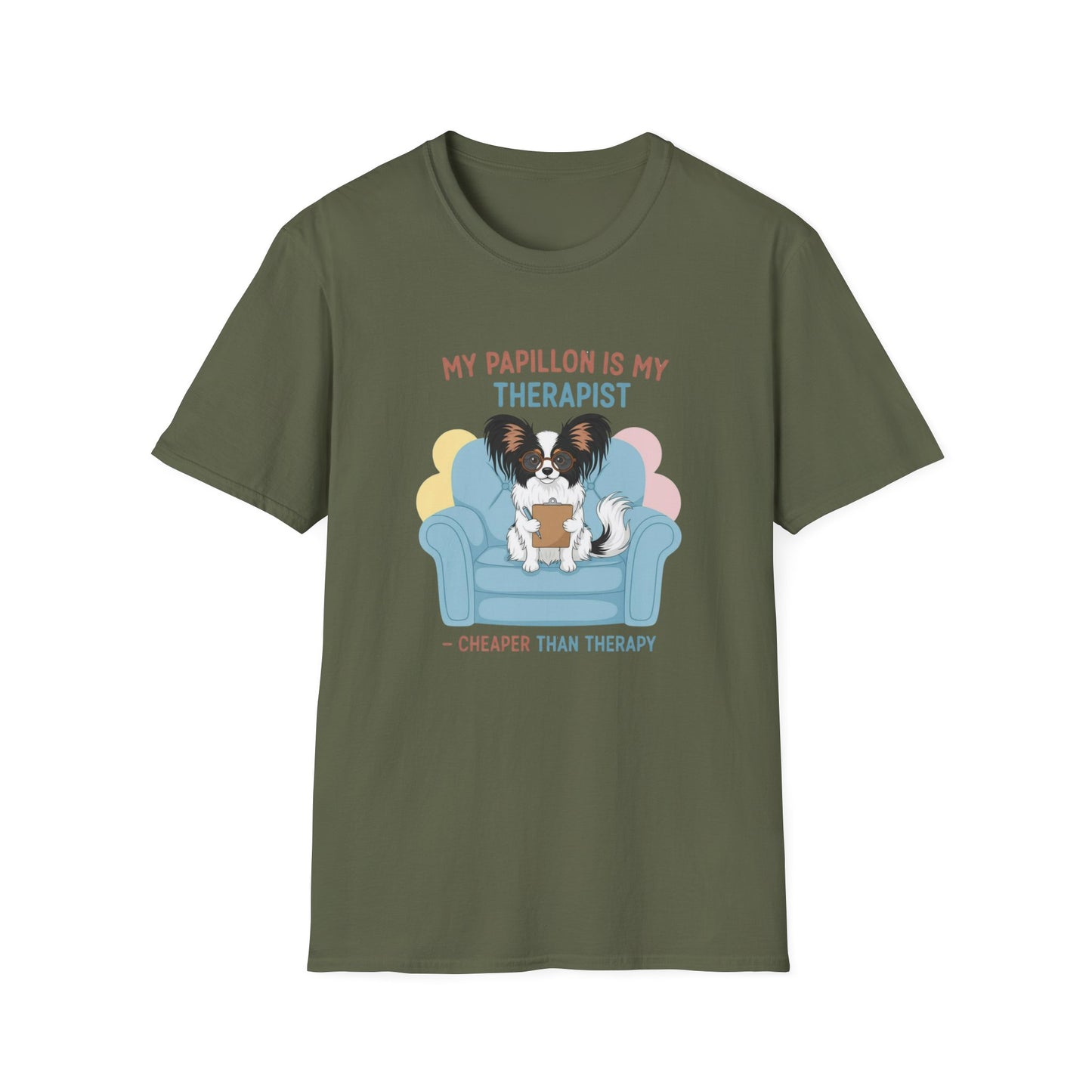 Papillon Is My Therapist T-Shirt