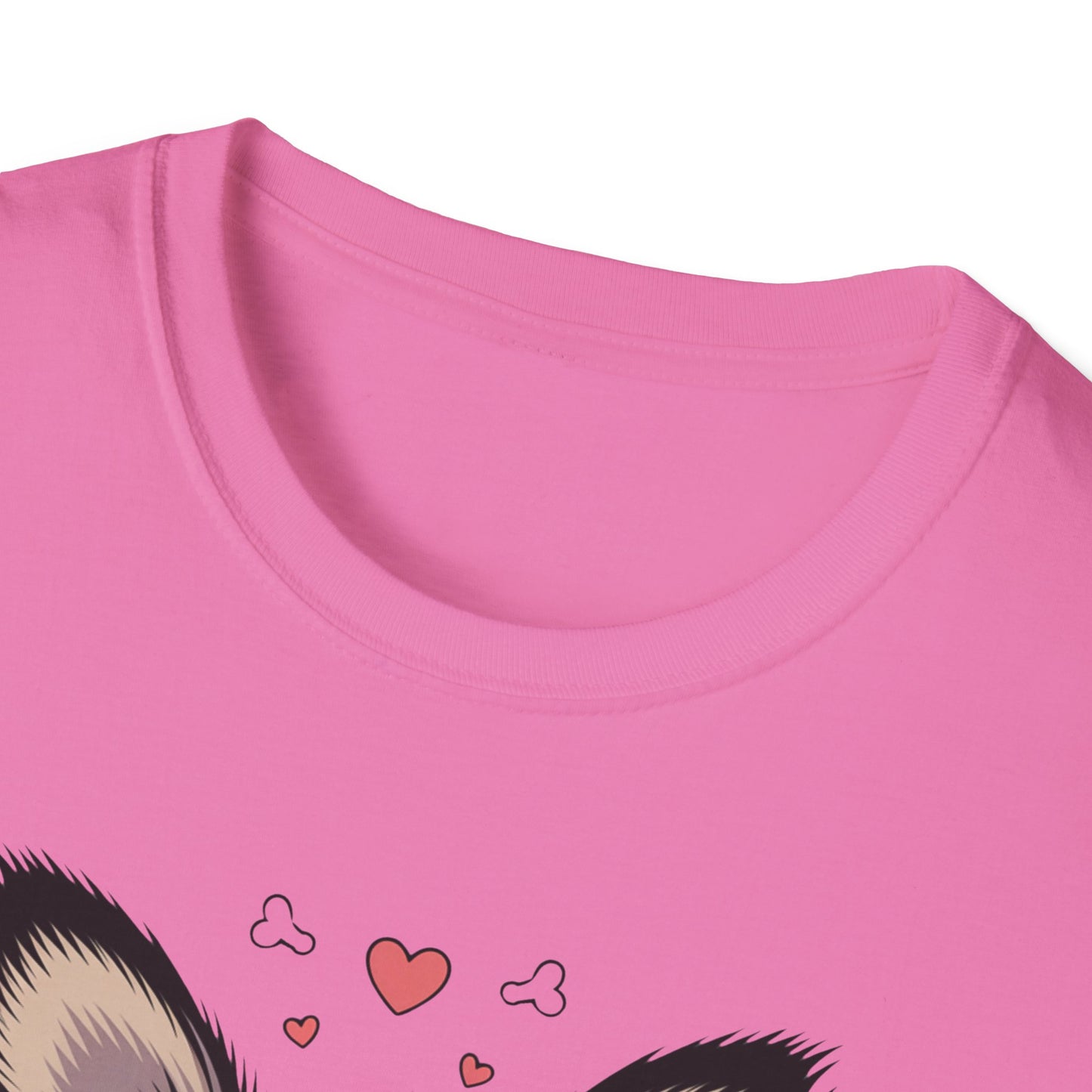 Easily Distracted by Papillon Ears T-Shirt, Dog Lover T-Shirt, Pet Gifts, Funny Canine Tee, Unisex Dog Mom Shirt
