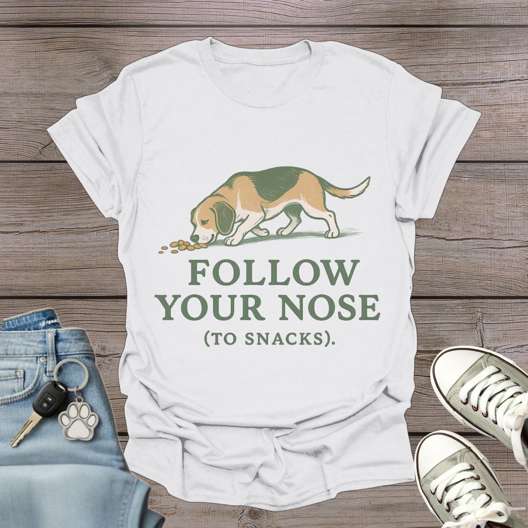 Beagle Follow Your Nose T-Shirt