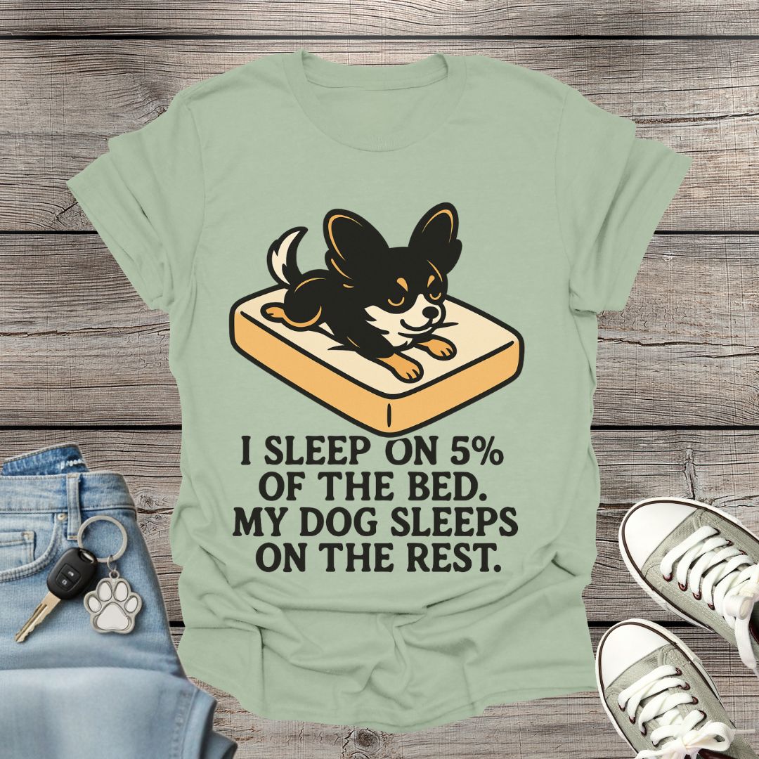 Sleep 5% Bed T-Shirt