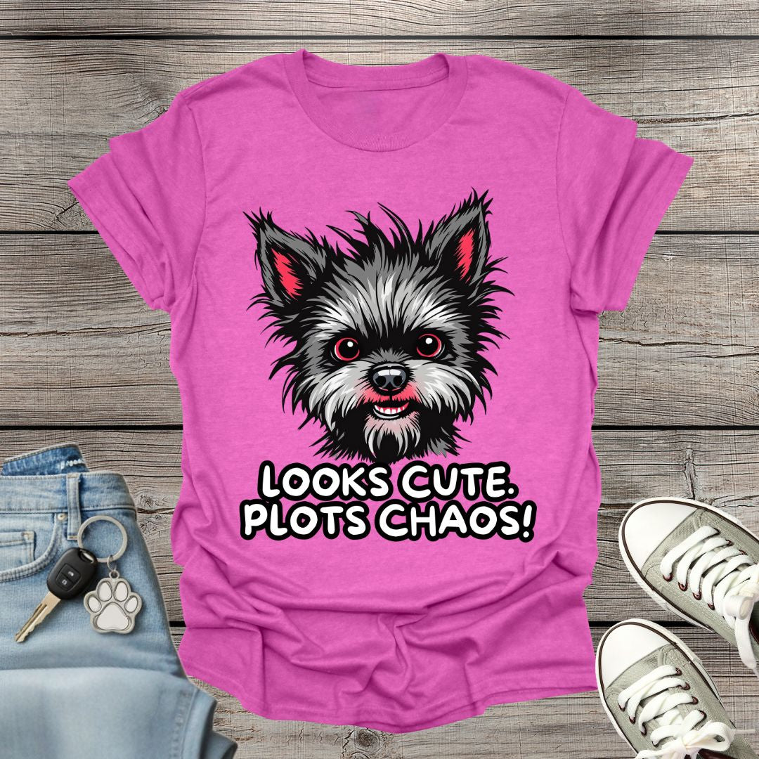 Affenpinscher Plots Chaos T-Shirt