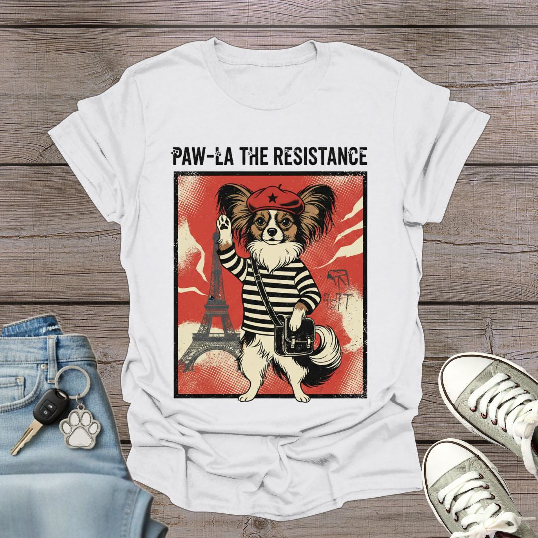 Papillon Paw-La T-Shirt