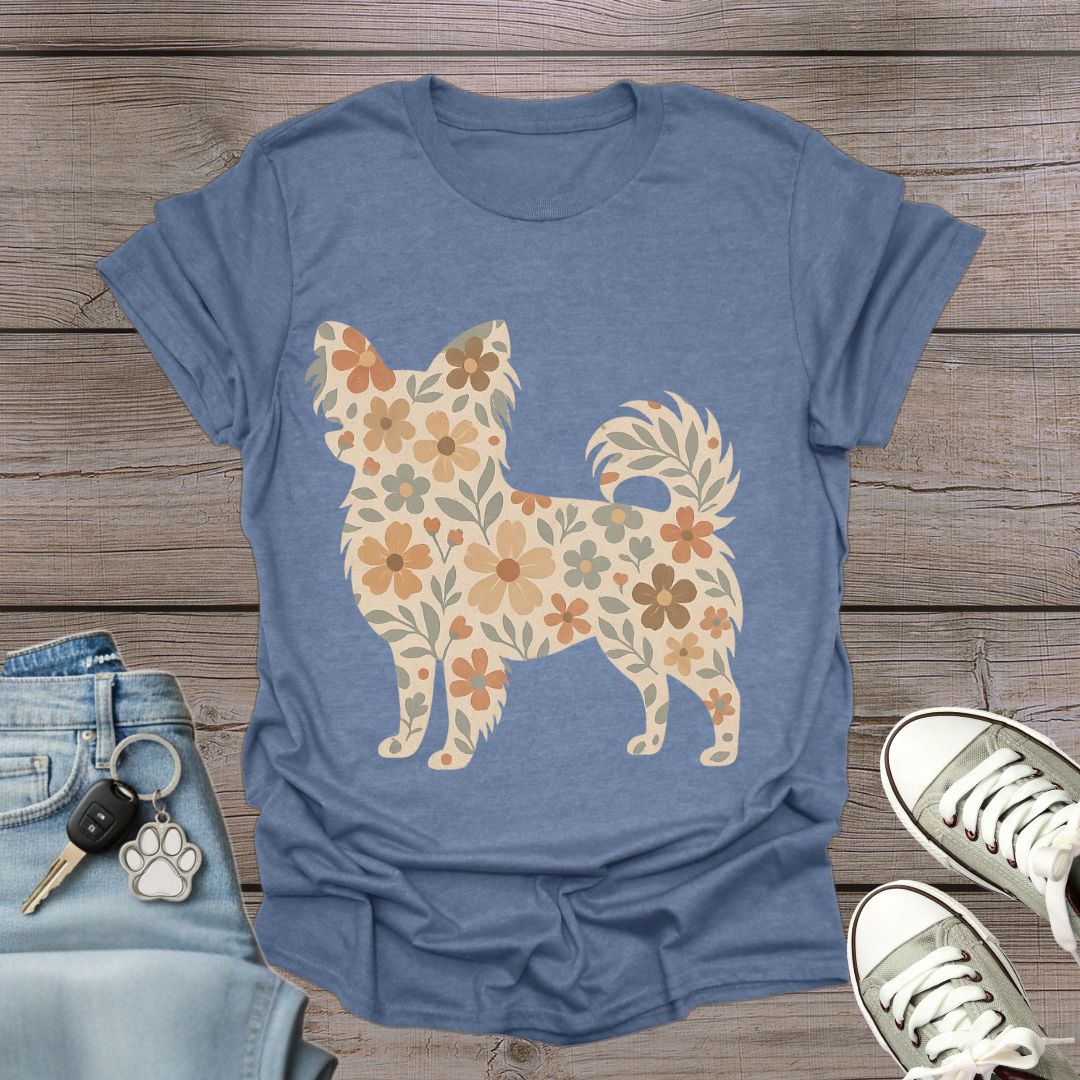 Papillon Florial T-Shirt