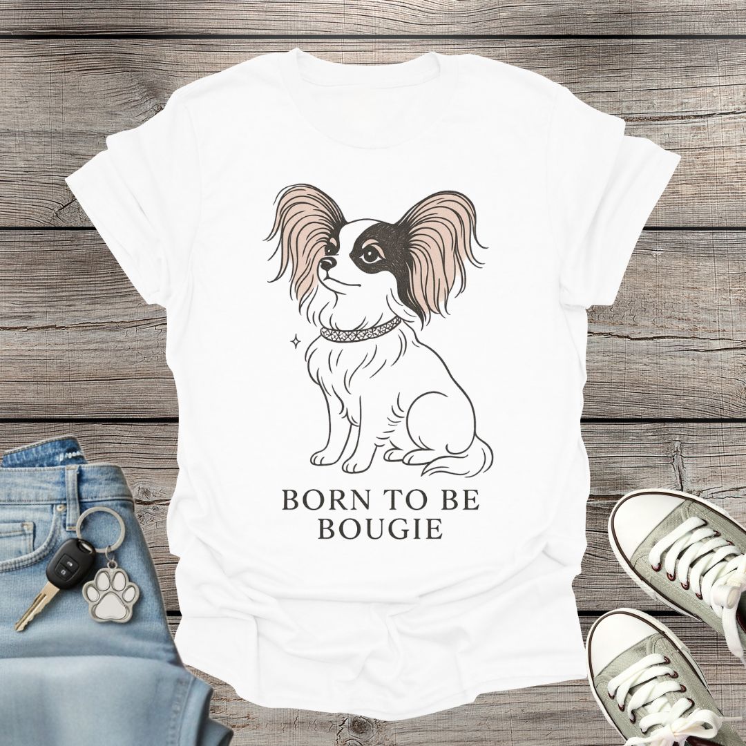 Papillon Bougie Minimalist T-Shirt