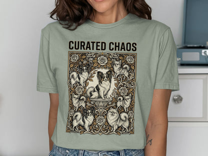 Curated Chaos Dog Lovers Graphic Tee Shirt