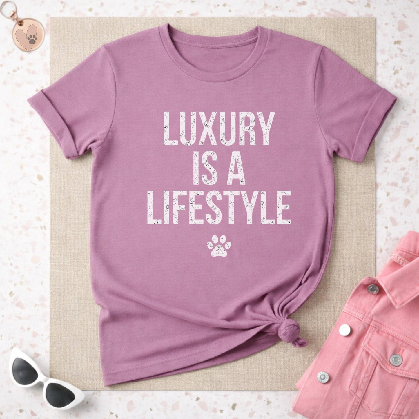 Luxury is a Lifestyle Graphic Tee Shirt