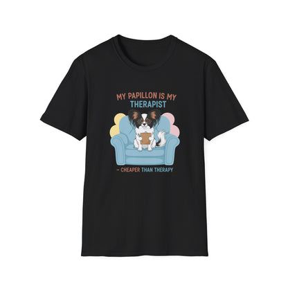 Papillon Is My Therapist T-Shirt