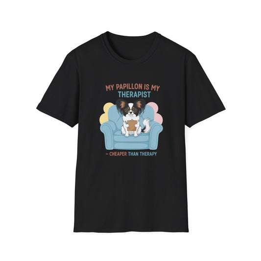 Papillon Is My Therapist T-Shirt