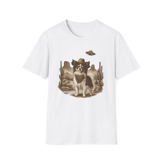 Western UFO Papillion T-Shirt