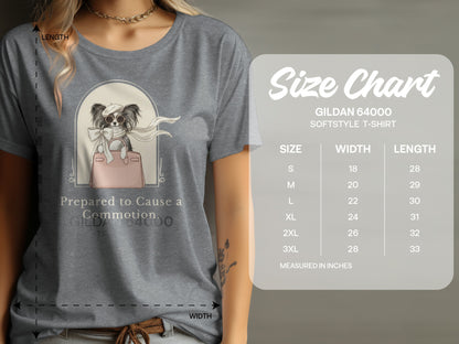 Prepared to Cause a Commotion Graphic Tee