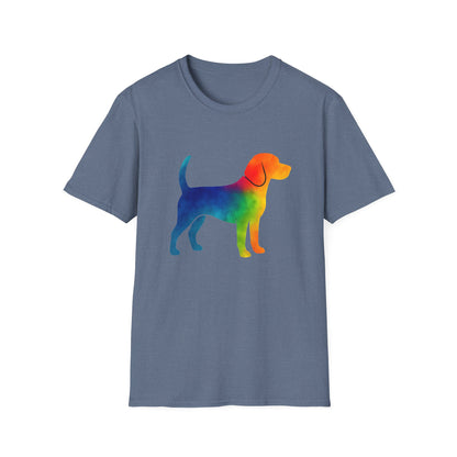 Beagle Rainbow T-shirt