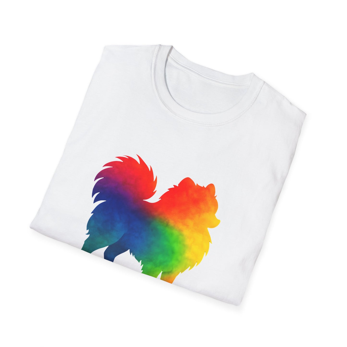 Pomeranian Rainbow T-shirt