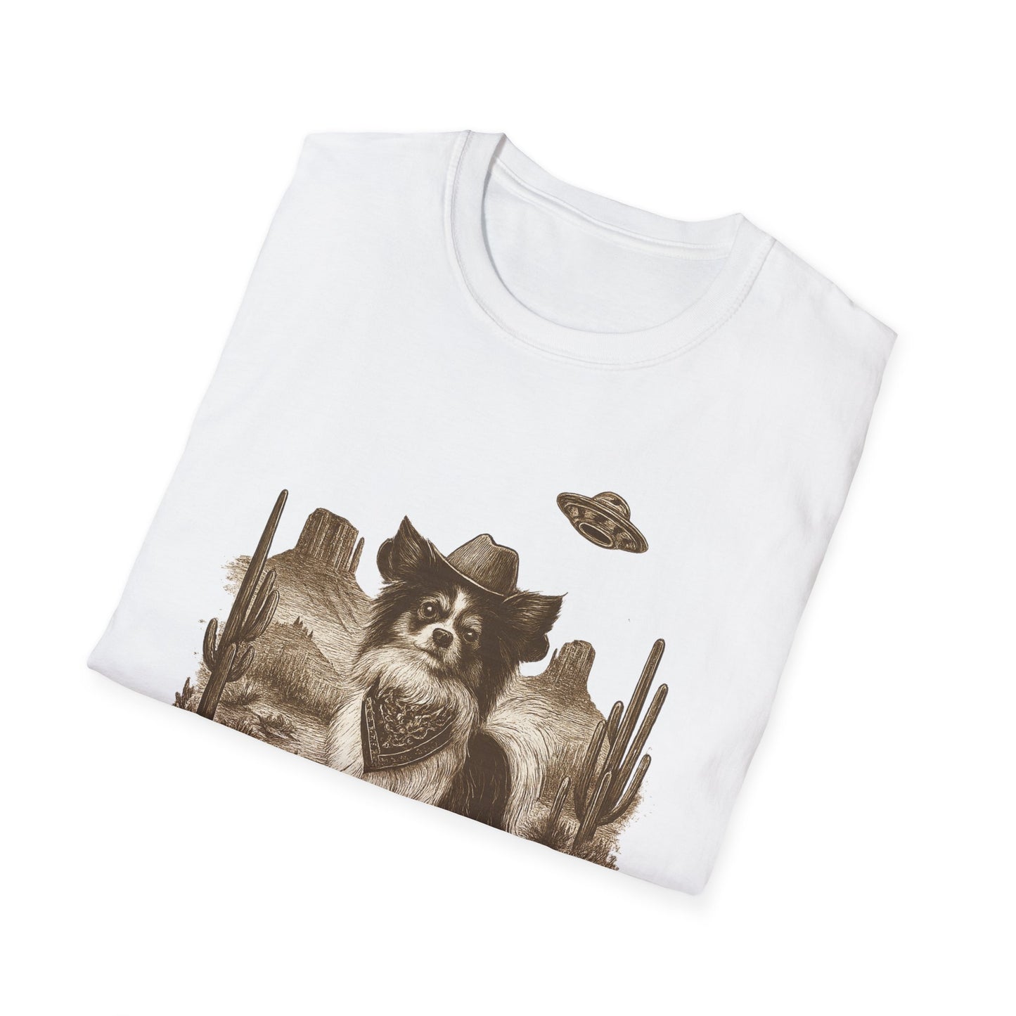 Western UFO Papillion T-Shirt
