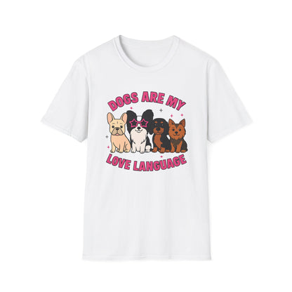 Dogs Love Language T-Shirt