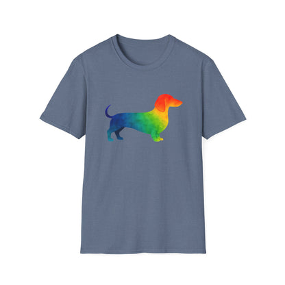 Rainbow Dachshund T-Shirt
