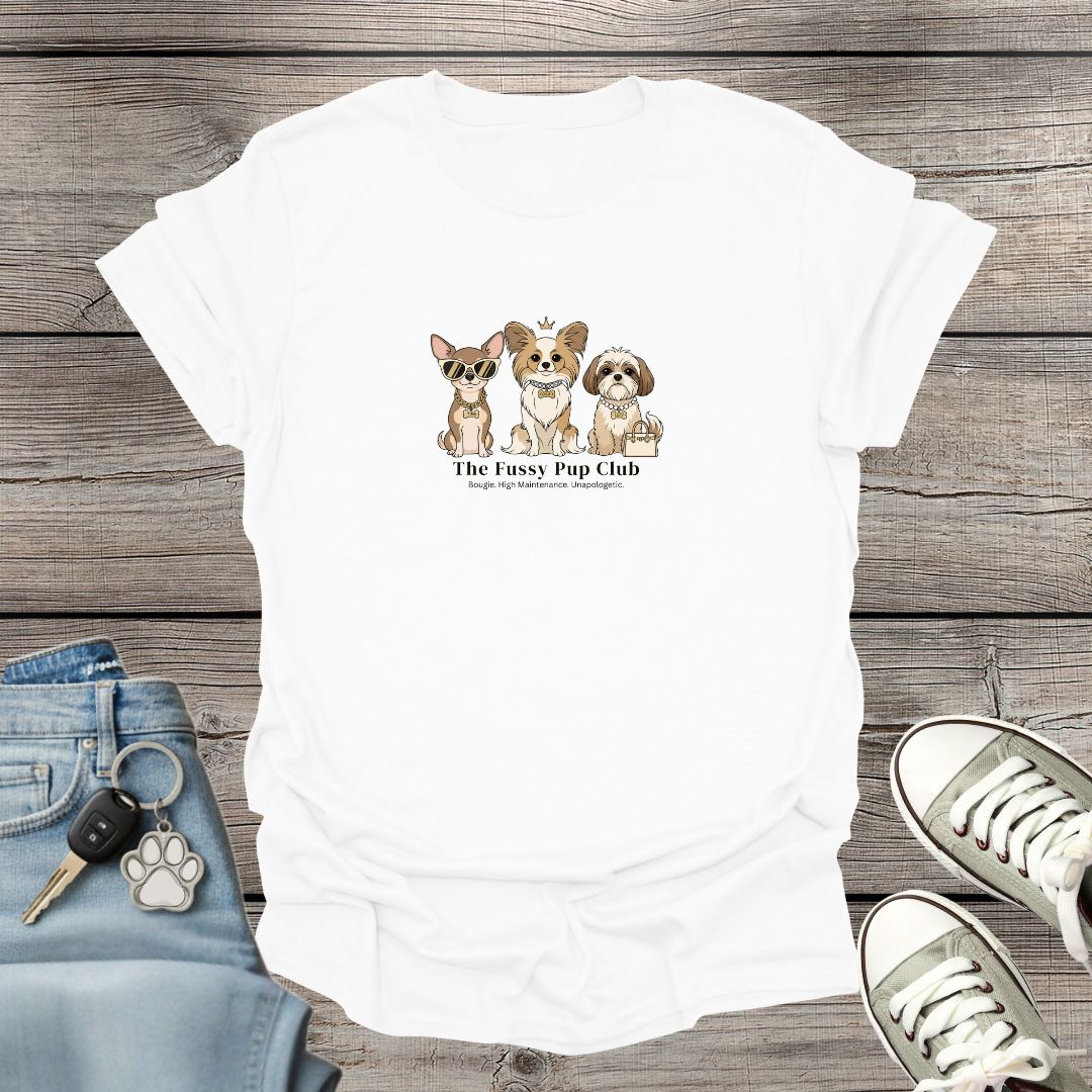 Fussy Pup Club T-Shirt