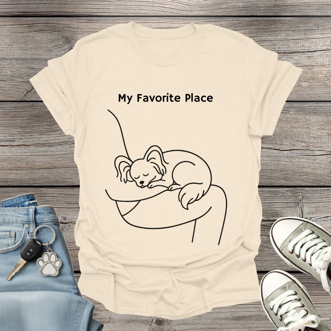My Favorite Place Dog T-Shirt