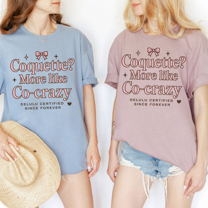 Coquette Co-Crazy Pink Bow T-Shirt