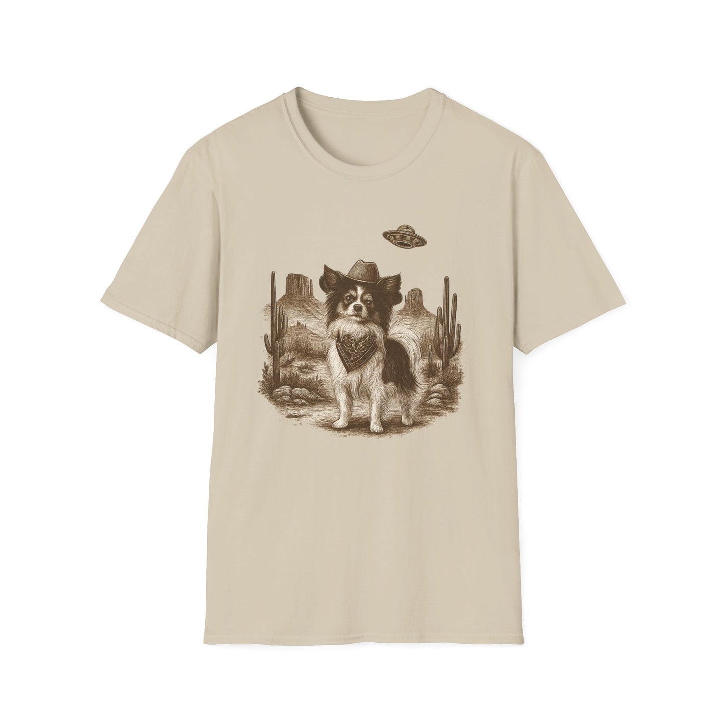 Western UFO Papillion T-Shirt