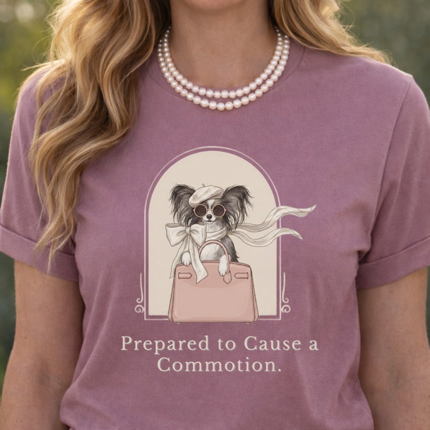 Prepared to Cause a Commotion Graphic Tee