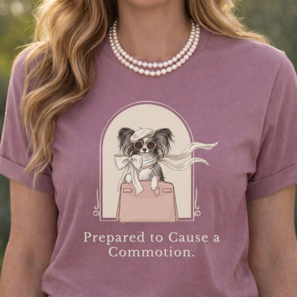 Prepared to Cause a Commotion Graphic Tee