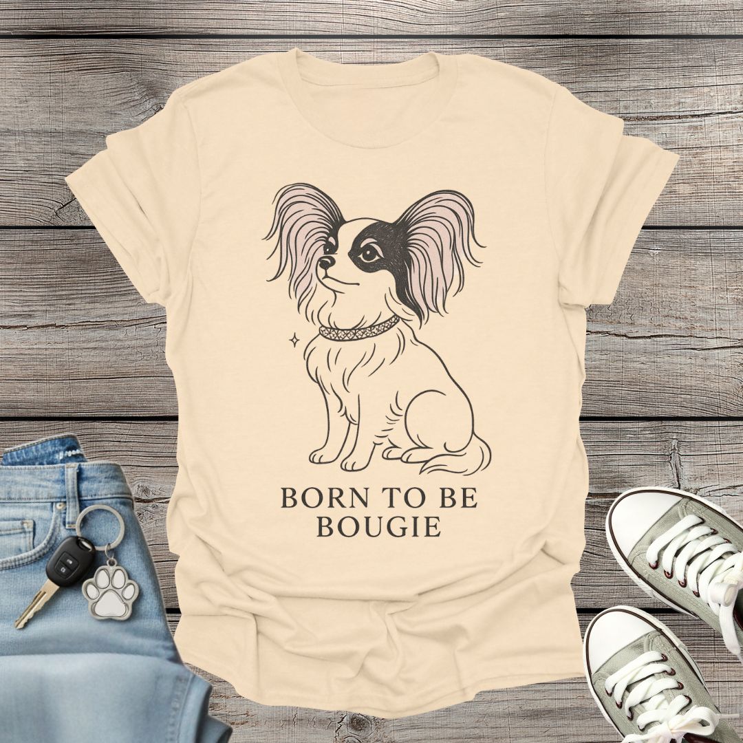Papillon Bougie Minimalist T-Shirt