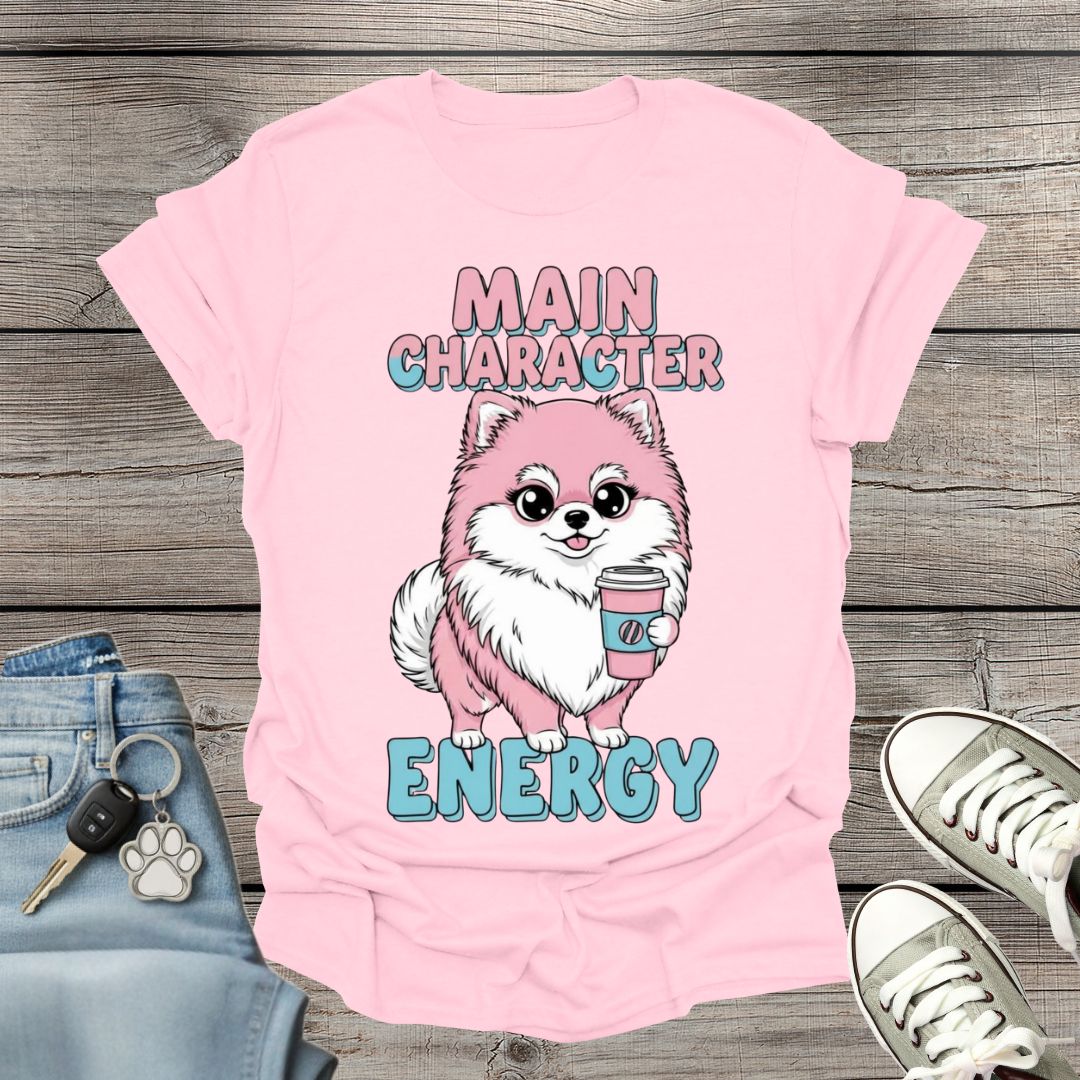 Pomeranian - Character Energy T-Shirt