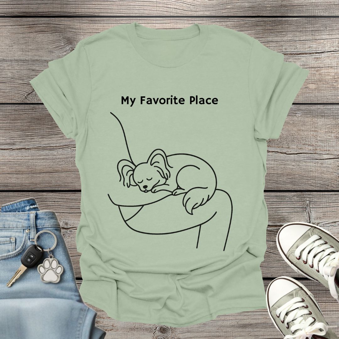 My Favorite Place Dog T-Shirt