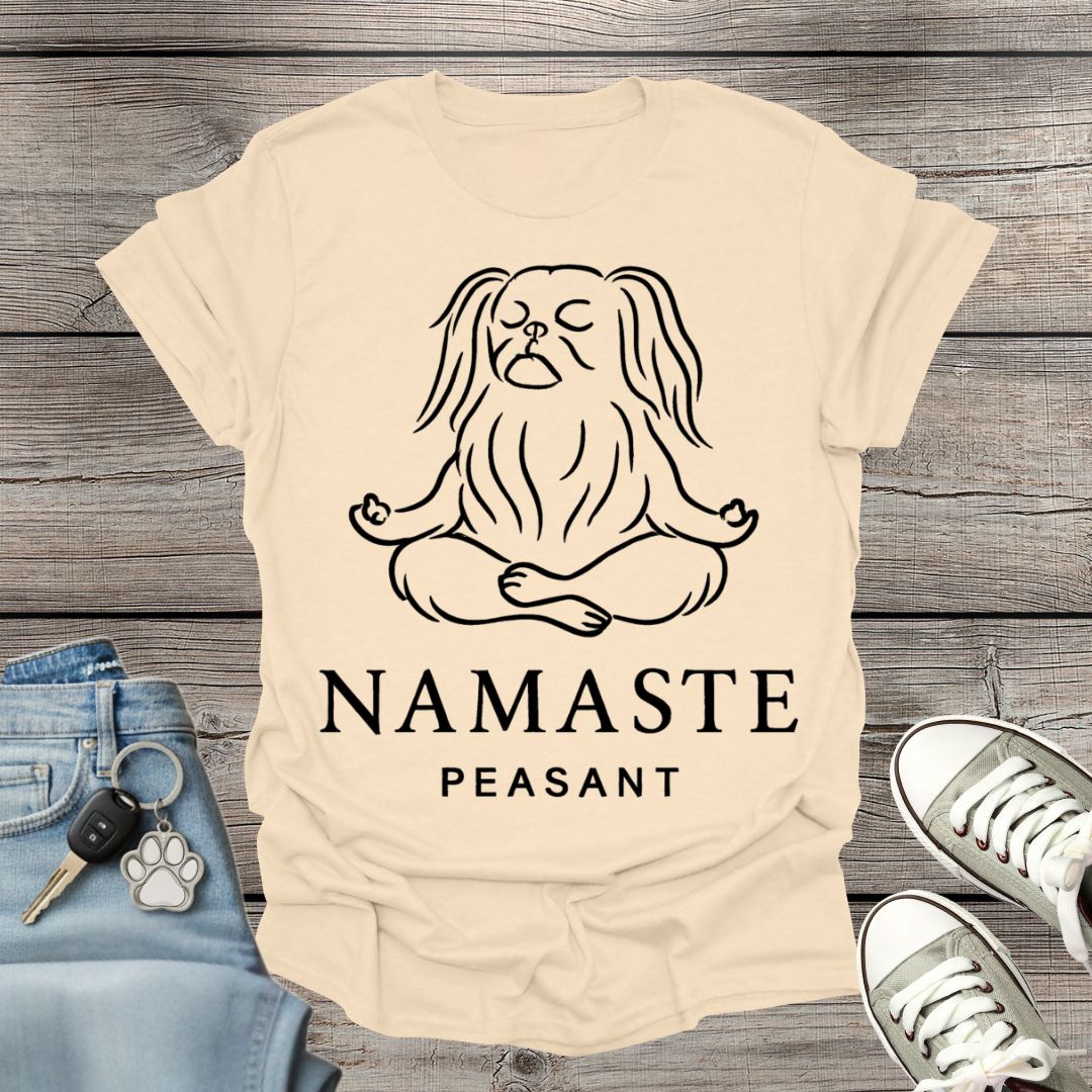 Japanese Chin Namaste T-Shirt