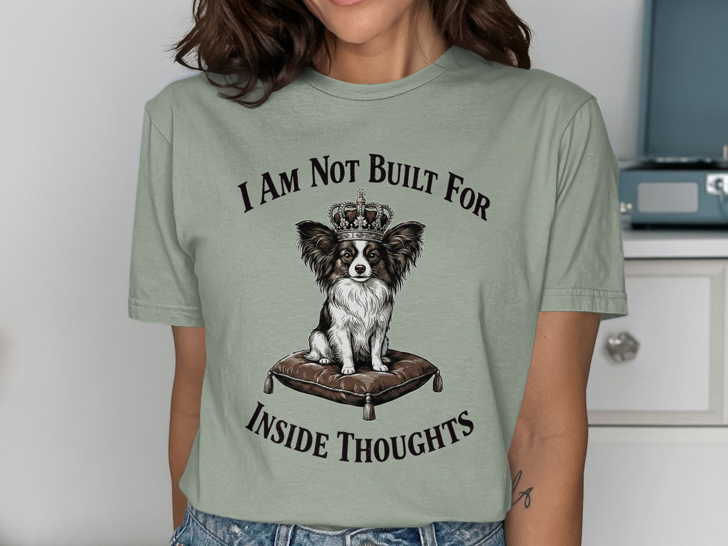 I Am Not Built For Inside Thoughts Graphic Tee