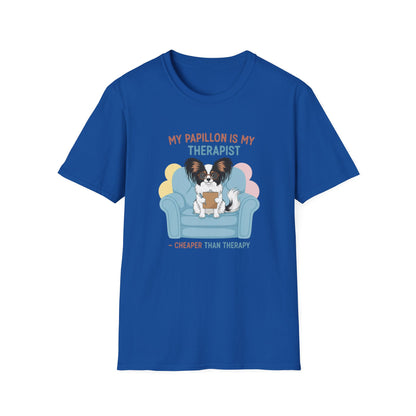 Papillon Is My Therapist T-Shirt