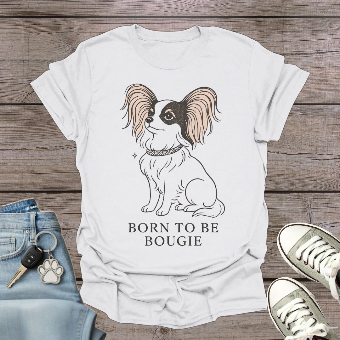 Papillon Bougie Minimalist T-Shirt