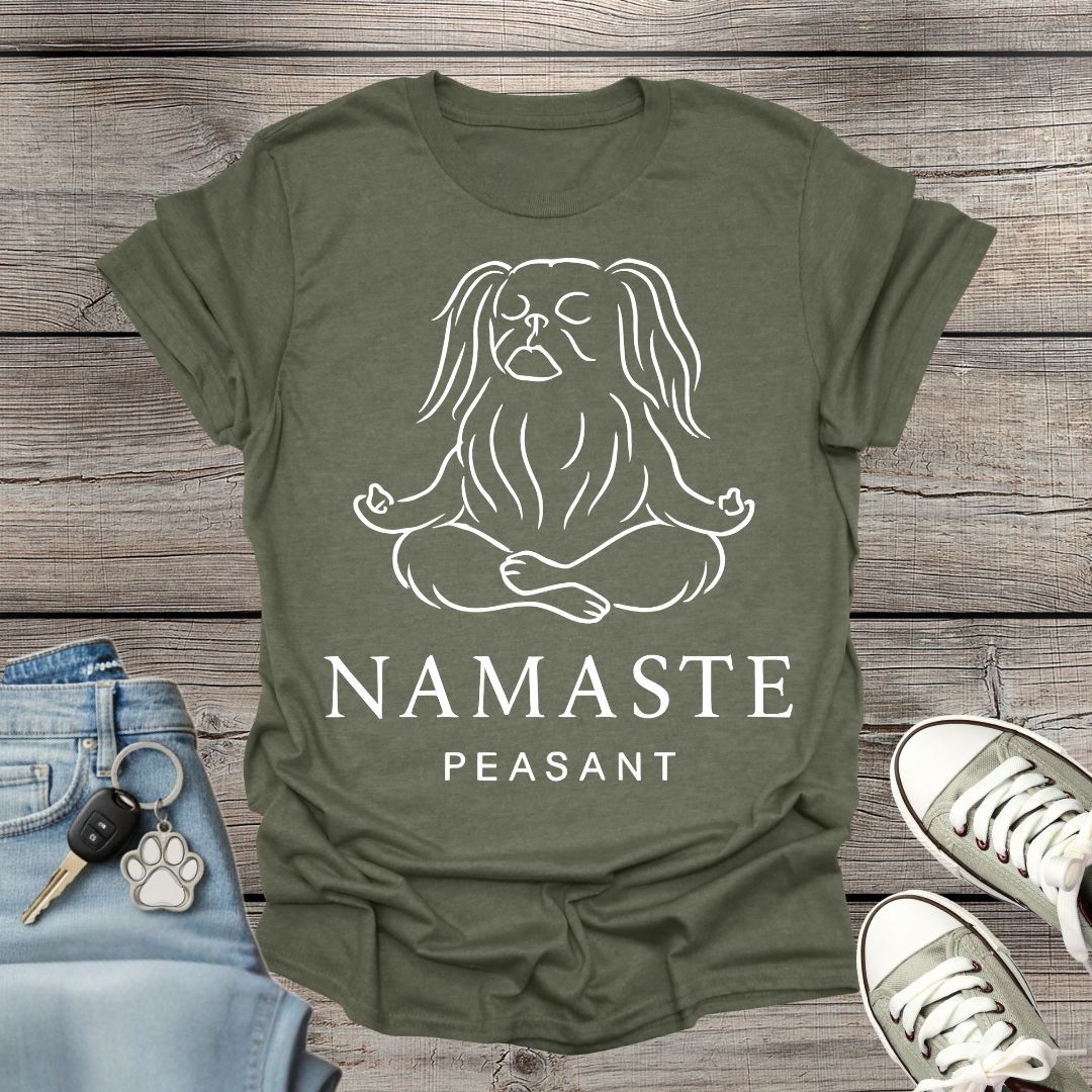 Japanese Chin Namaste T-Shirt