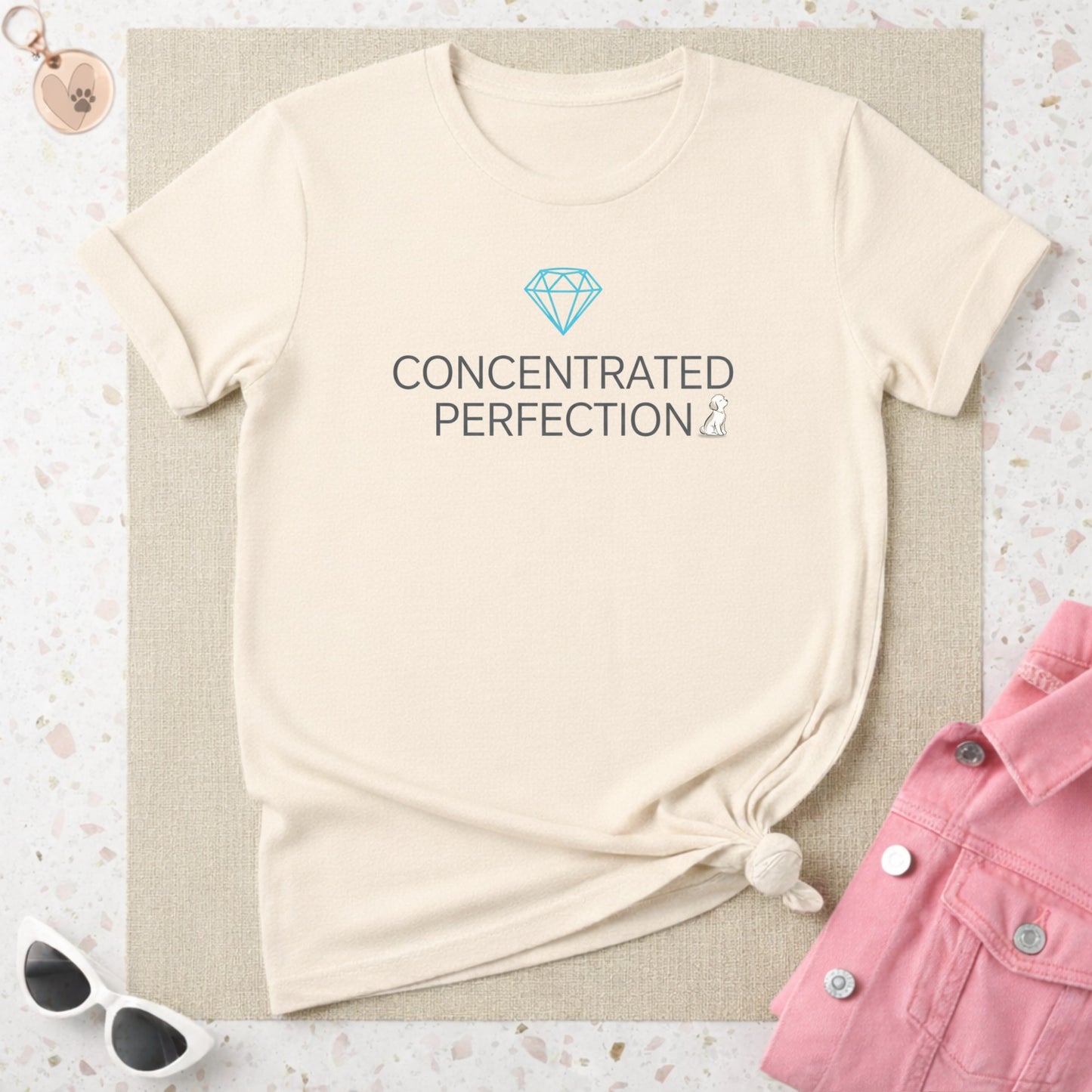 Concentrated Perfection Graphic Tee Shirt