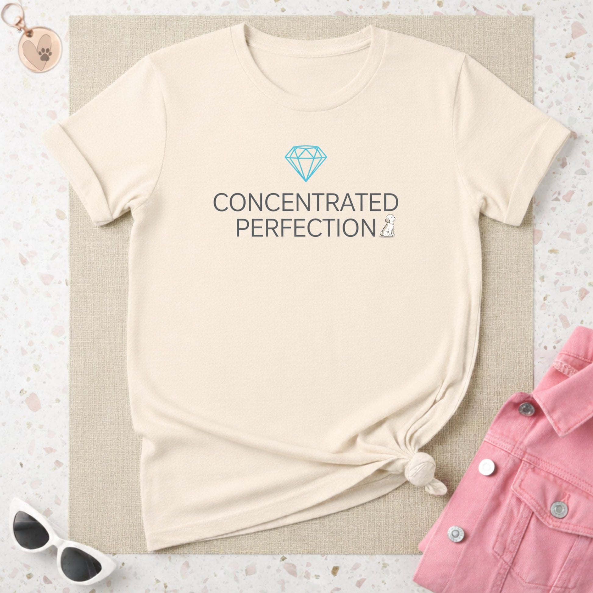 Concentrated Perfection Graphic Tee Shirt