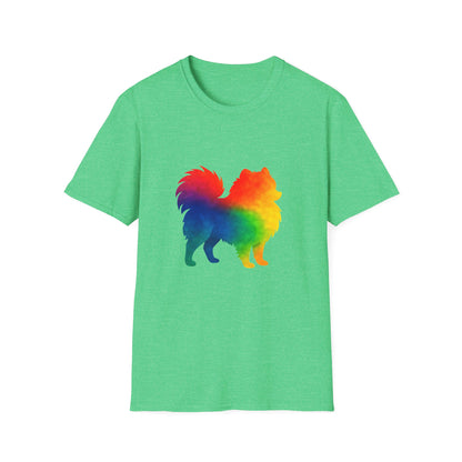 Pomeranian Rainbow T-shirt