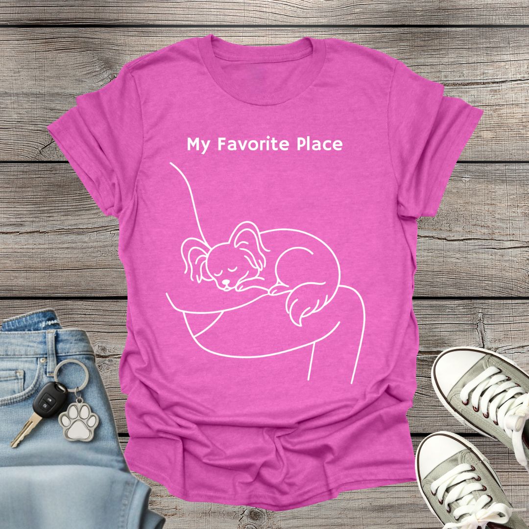 My Favorite Place Dog T-Shirt