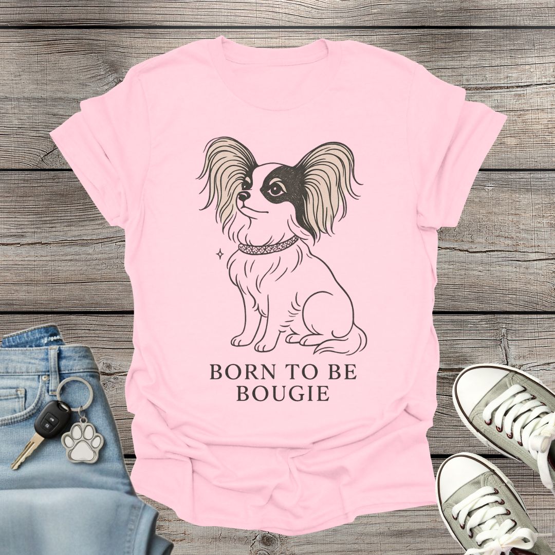 Papillon Bougie Minimalist T-Shirt