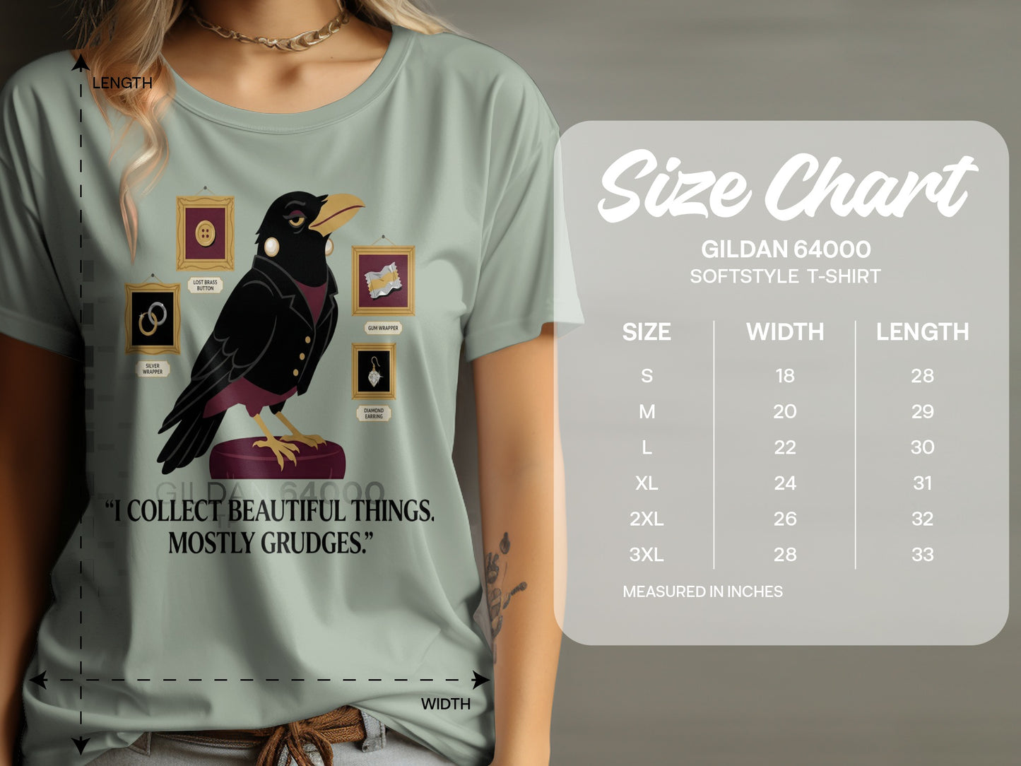 I Collect Beautiful Things Mostly Grudges T-shirt