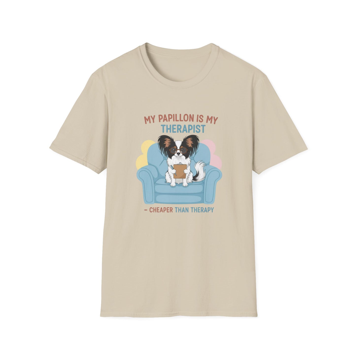 Papillon Is My Therapist T-Shirt